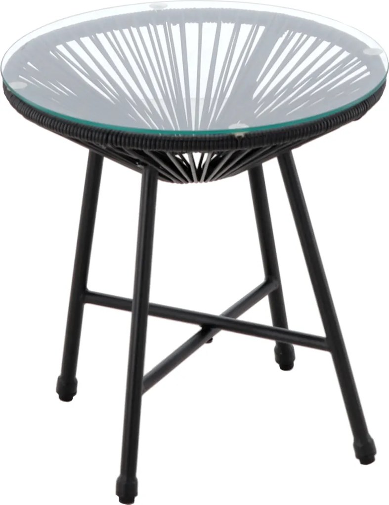 CH Záhradná súprava nábytku Corny - čierna