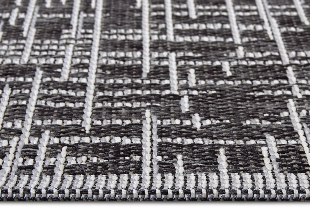 Hanse Home, Kusový koberec Clyde 105914 Telu Grey Beige - na von aj na doma, 76x150, šedá, chodba / predsieň