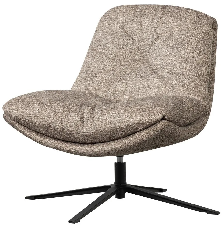 Otočné kreslo v prírodnej farbe Arve – WOOOD