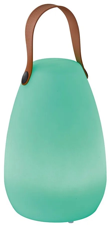 Bielo-hnedá LED stolová lampa (výška 20 cm) Ruby – Fischer &amp; Honsel