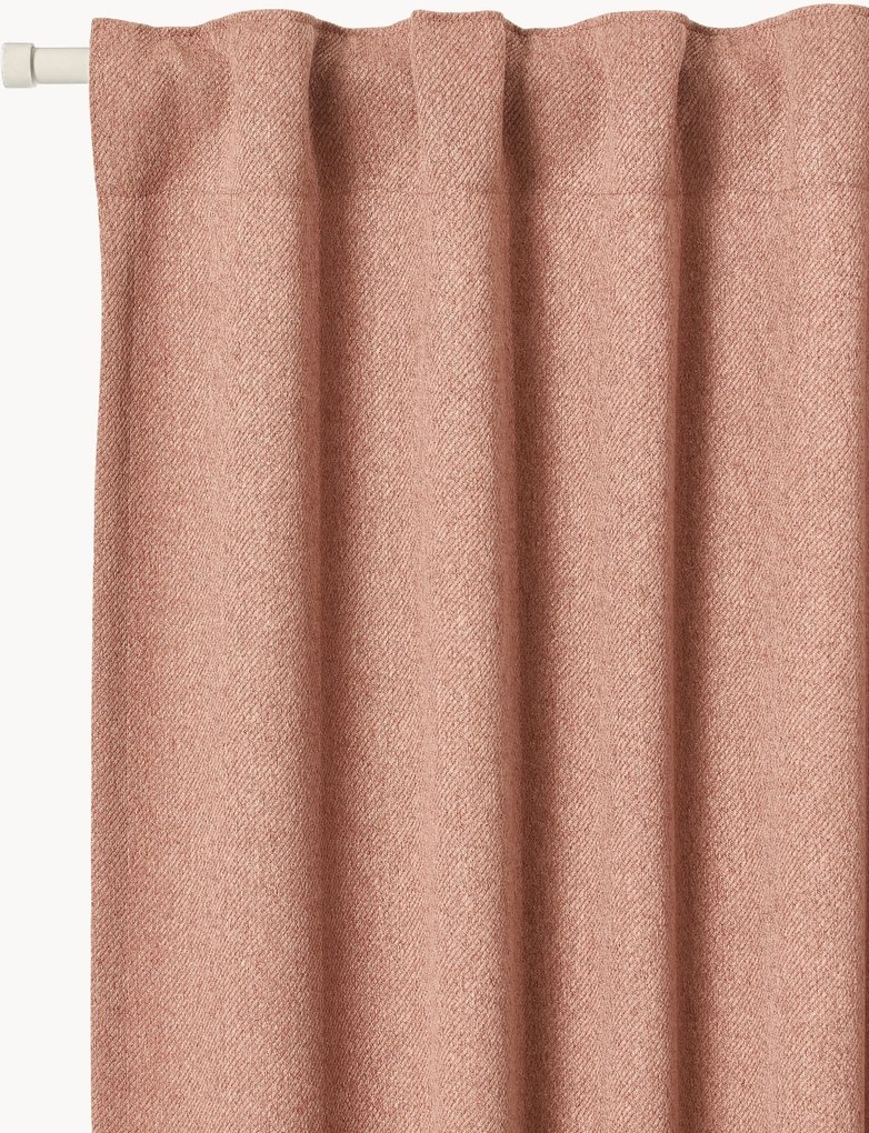 Nepriehľadné závesy's multifunkčným pásom Joan, 2 ks