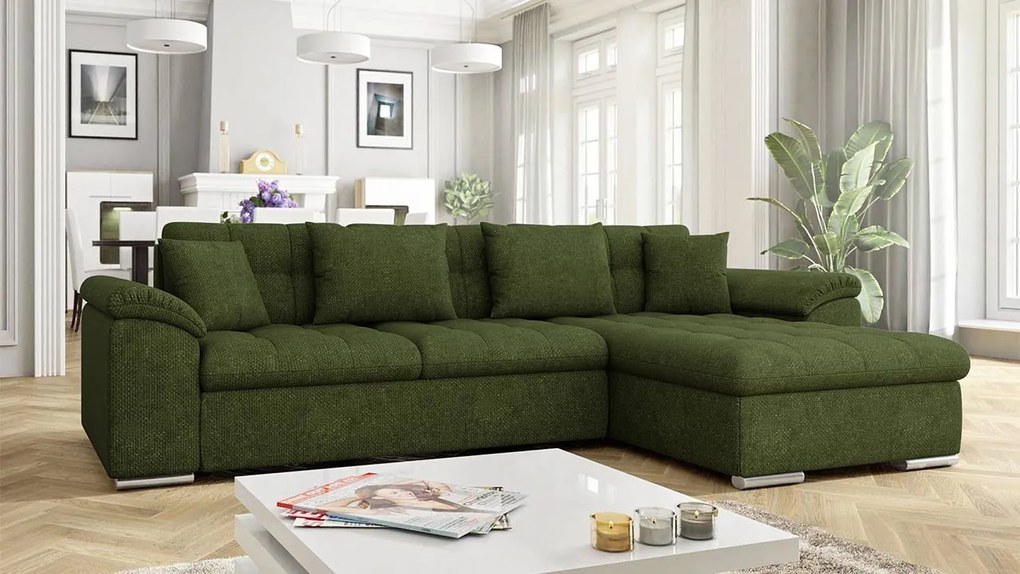 Rohová sedacia súprava Dino Premium, Dostupné poťahy: Piano 17, Strana: ľavá