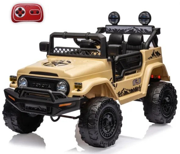Elektrické autíčko Toyota FJ Cruiser khaki