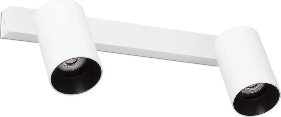 FARO 43742 - Nástenné bodové svietidlo STAN 2xGU10/8W/230V biela