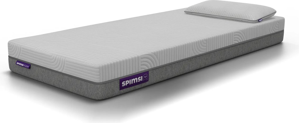 Obojstranný matrac SPIMSI Flexy - Obojstranný MEDIUM / MEDIUM HARD, 100 x 200 cm