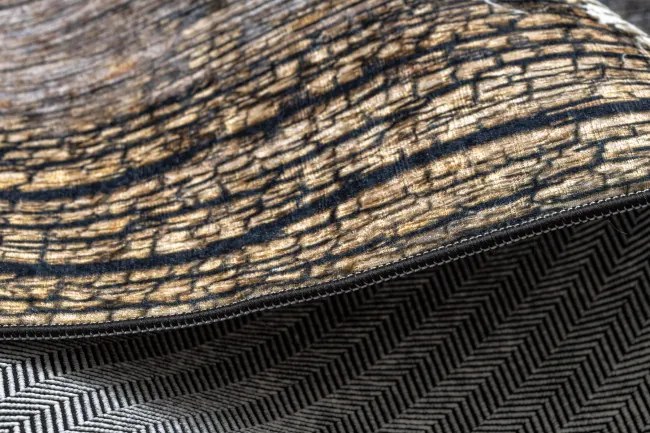 Protišmykový koberec / behúň ANDRE 29040 hnedý / béžový