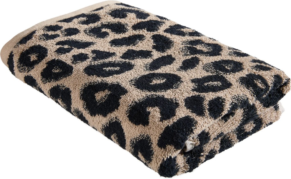 XXXLutz UTERÁK NA RUKY, 50/100 cm, čierna, béžová Dieter Knoll - Kúpeľňový textil - 004876000402