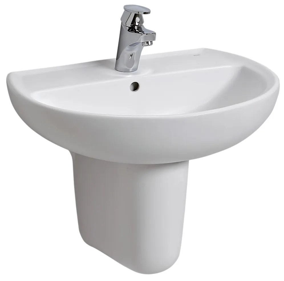 Umývadlo Kolo Rekord 60x45,5 cm otvor pre batériu uprostred K91160000