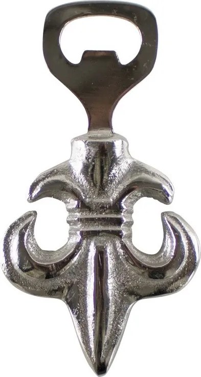 Kovový otvárač na fľaše Fleur de Lis - 13cm
