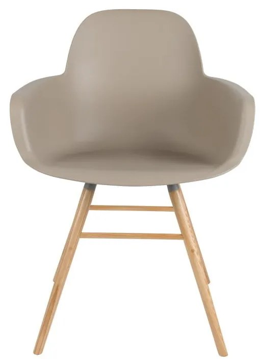 Béžové jedálenské stoličky v súprave 2 ks Albert – Zuiver