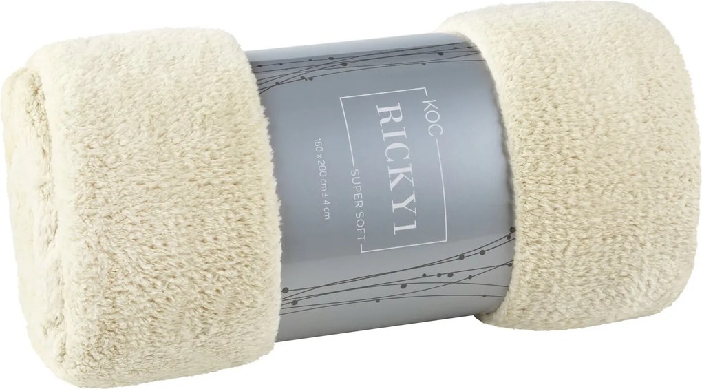 DEKA RICKY 130X170 CM BÉŽOVÁ