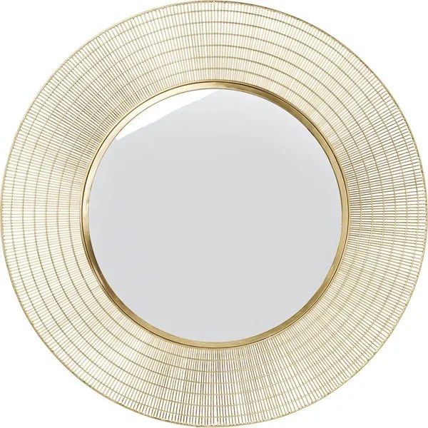 KARE DESIGN Zrkadlo Nimbus Brass 90 cm