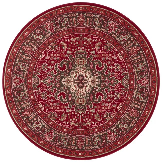 Koberec Hanse Home Mirkan Skazar Isfahan oriental, červený kruh