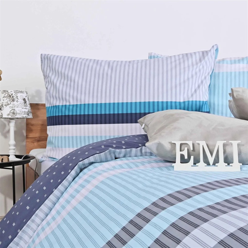 Obliečky bavlnené Tomana EMI: Štandardný set jednolôžko obsahuje 1x 140x200 + 1x 70x90