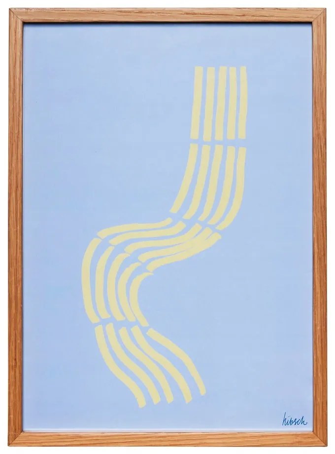 Obraz 32x44 cm Hello – Hübsch