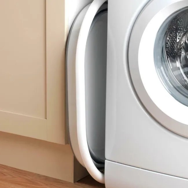 Kôš na bielizeň AIDA COMPACT sivý / biely 25 l