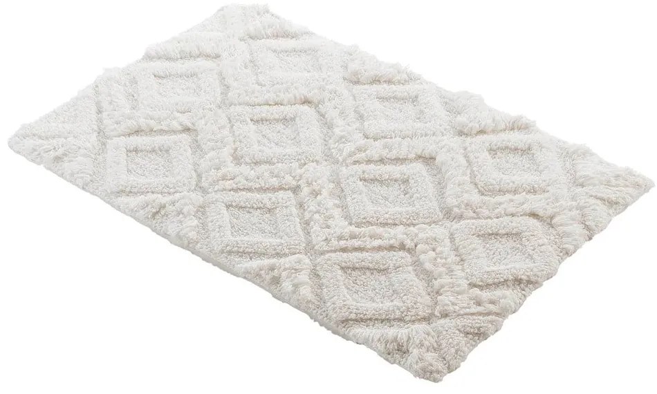Biela kúpeľňová predložka 50x80 cm Ikatis – douceur d'intérieur