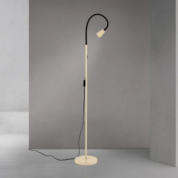 Orion - Flexibilná stojacia lampa DOTTY 1xGU10/10W/230V béžová/čierna