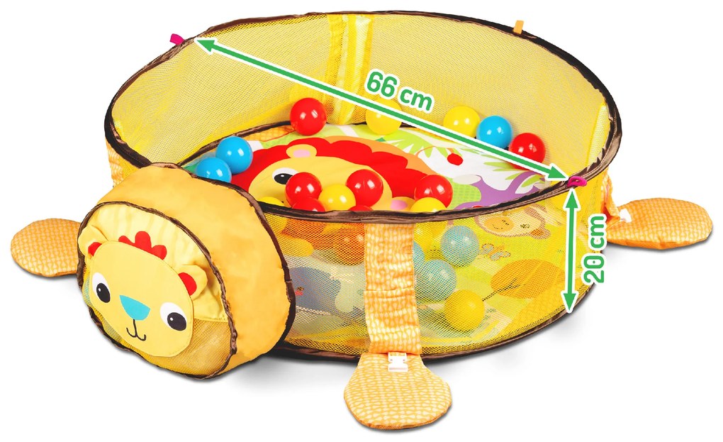 WELLHOX Vzdelávacia bazénová podložka pre deti "Lev"