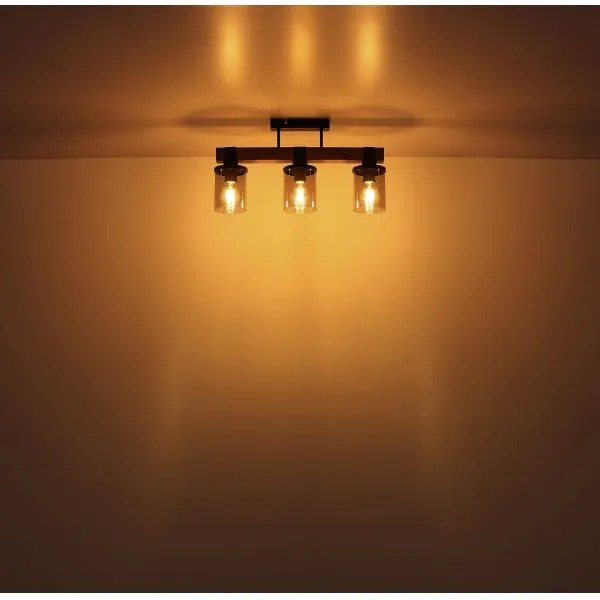 Globo 15555-3D - Prisadený luster LILA 3xE27/60W/230V