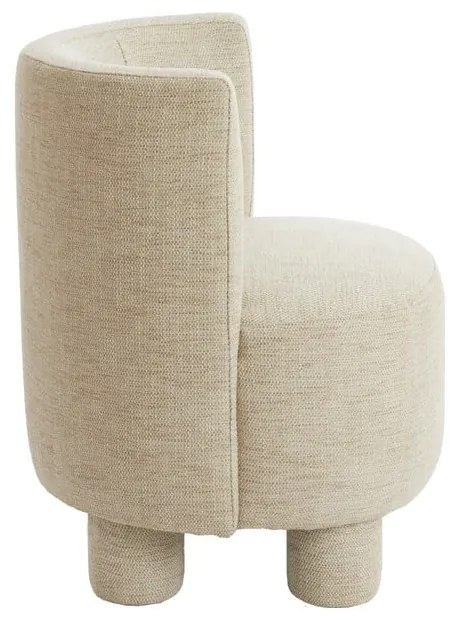 Béžové kreslo Kamova – Light & Living