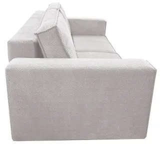 Rozkladacia trojmiestná pohovka s úložným priestorom RONDA béžová