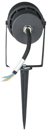 LED Vonkajšia lampa LED/12W/230V 4000K antracit IP65