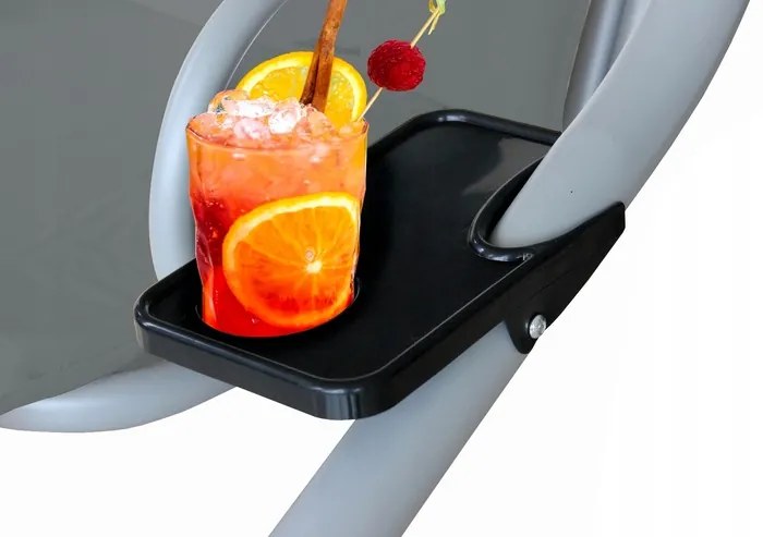 Záhradná hojdačka MARRIANE 2v1 210 cm antracit