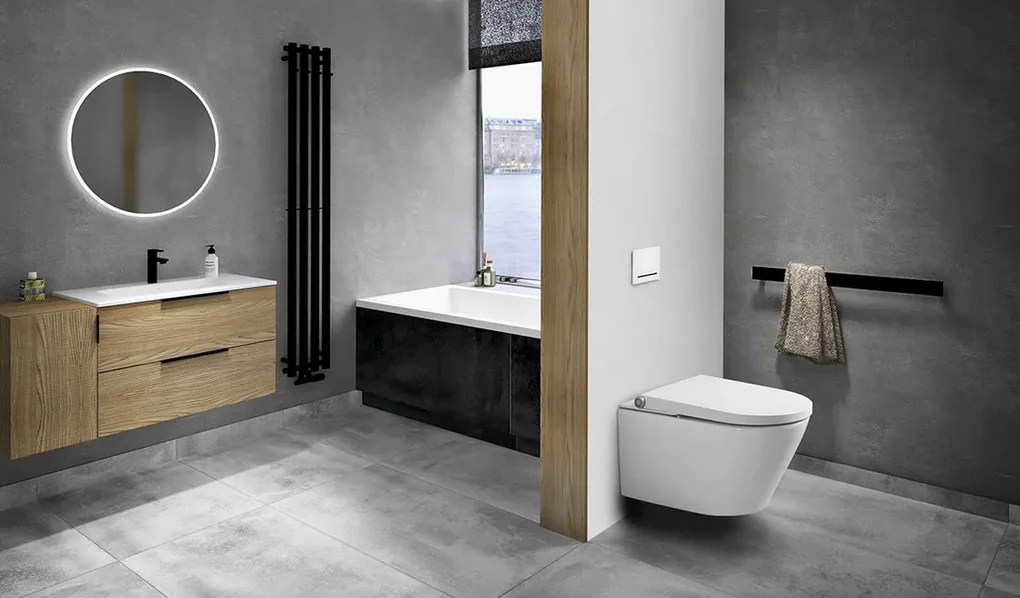 Sapho Sapho, VEEN CLEAN závesné WC s integrovaným elektronickým bidetom, VE421