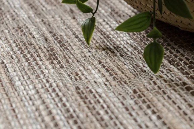 Koberec šnúrkový SIZAL PATIO ploské tkanie 3077 Boho - prírodný / béžový