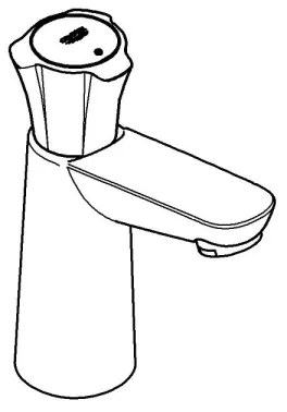 GROHE 20186001 - Stojanový ventil COSTA L DN 15 lesklý chróm