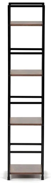 BONTEC Regál, mdf, hnedá, GD-214 OAK Farba: Hnedá
