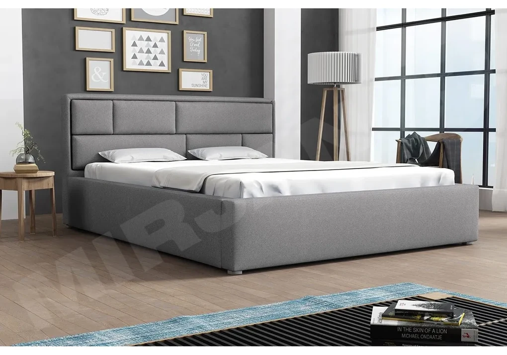 Čalúnenná posteľ s roštom Nido, Rozmer postele: 160x200, Dostupné poťahy: Victoria 14 865