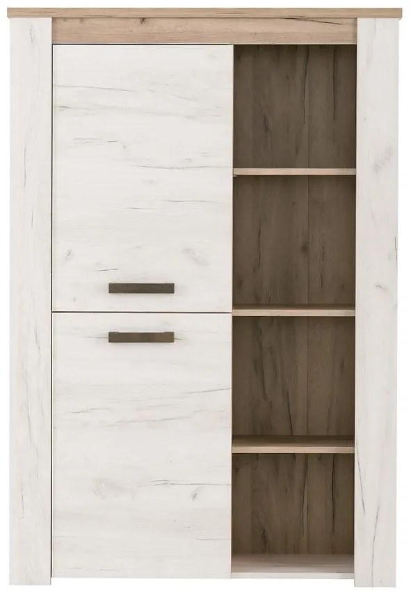 Vitrína Kent POP N biely dub 11008836