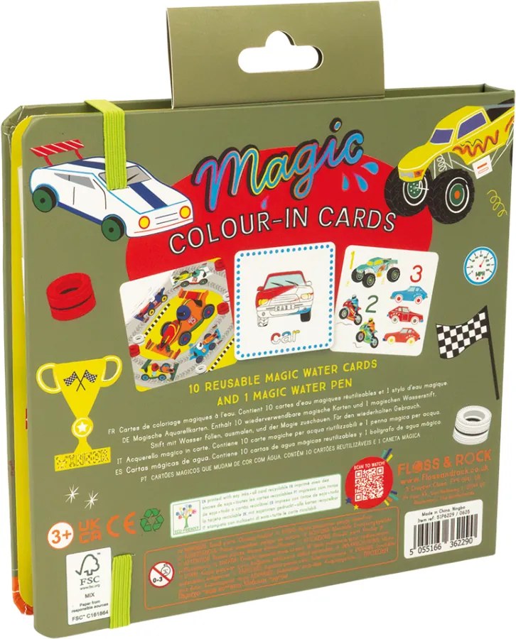 Magické vyfarbovanie Autá