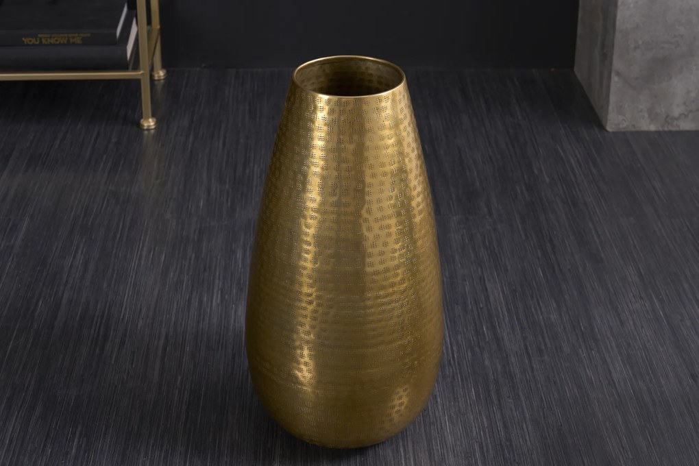 Váza Arga Orient 50cm zlatá