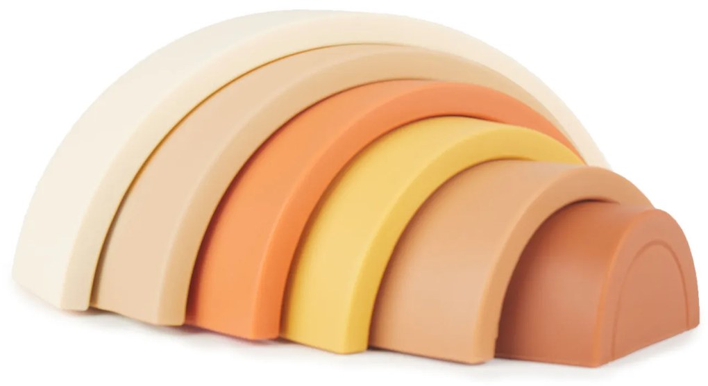 Bieco - Skladacia silikónová dúha - Chocolate Bliss