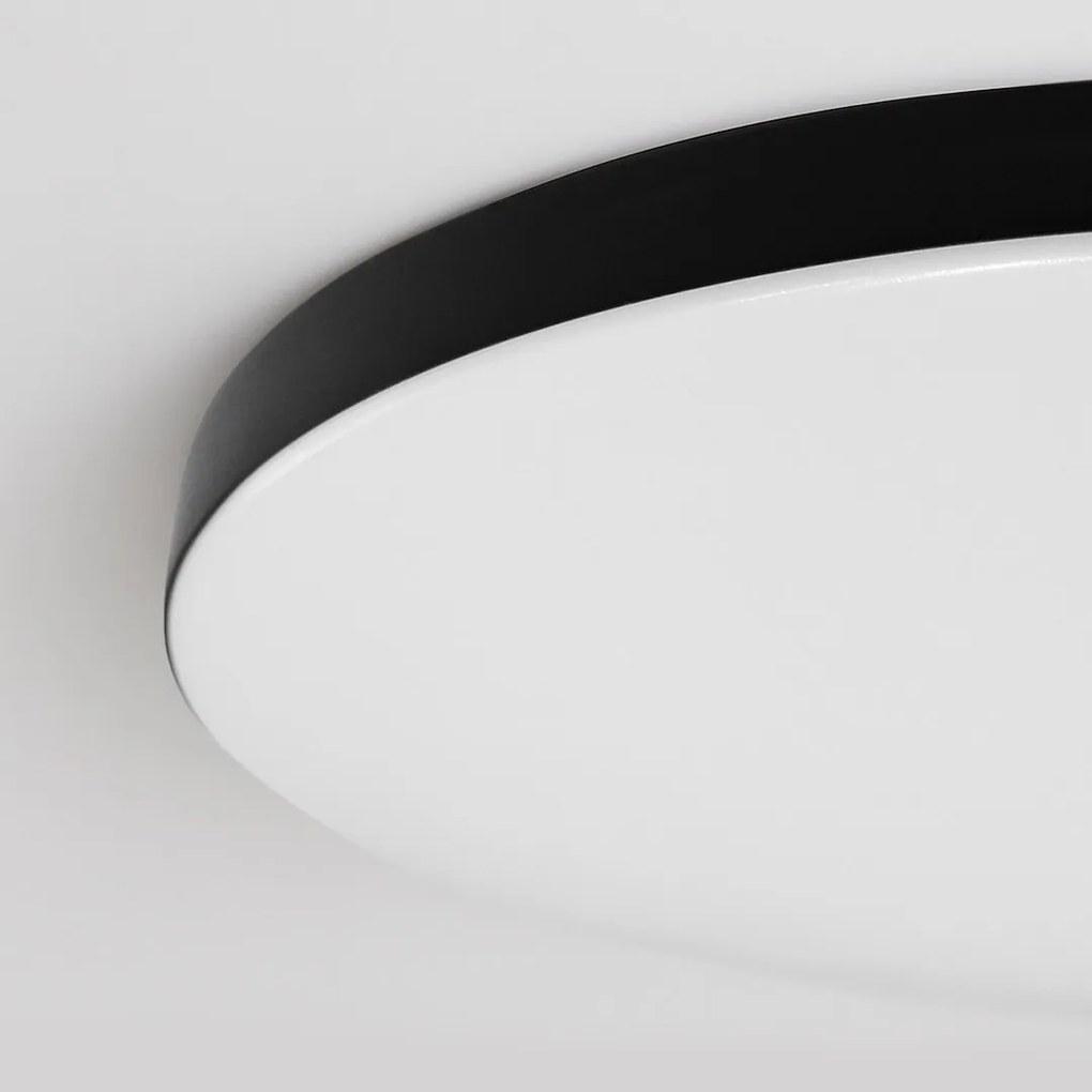 Stropné LED svietidlo Siena, 1x LED 80w, 3000-6000k, 3CCT, b, s ovládačom