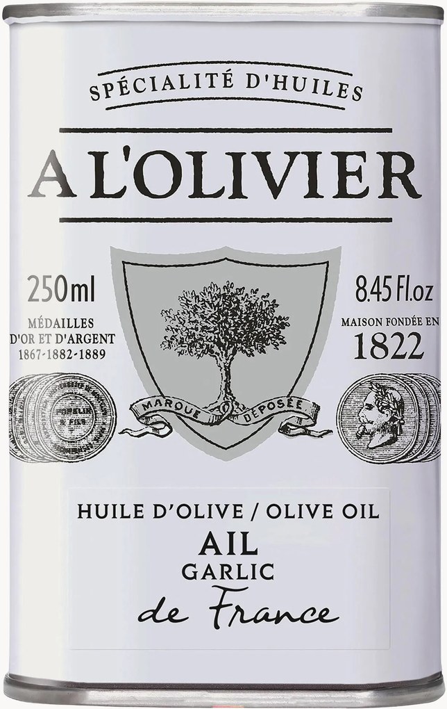 Olivový olej: Cesnak, 250 ml