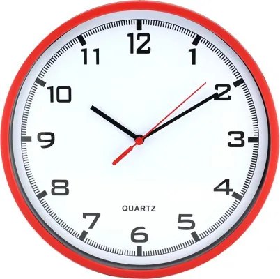 Nástenné hodiny MPM 2478.20.A (25 cm) – červené