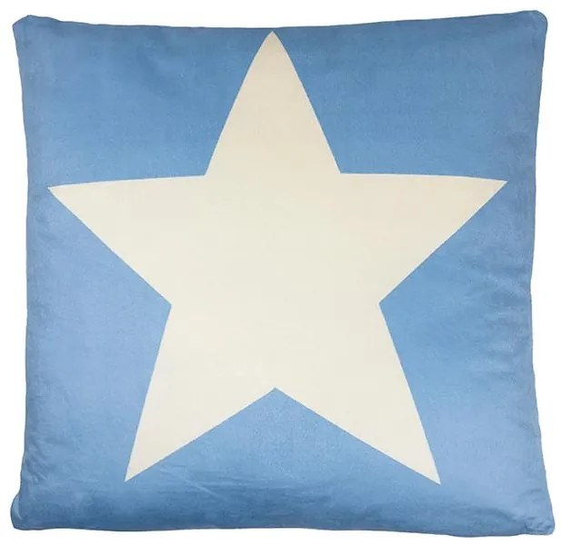 Vankúš Astra 04 modrý/ecru 40x40 Merkury Home