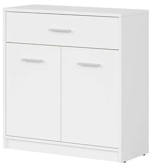 Komoda BRW Nepo Plus 5 (biela) . Akcia -30%. Vlastná spoľahlivá doprava až k Vám domov. 1098289