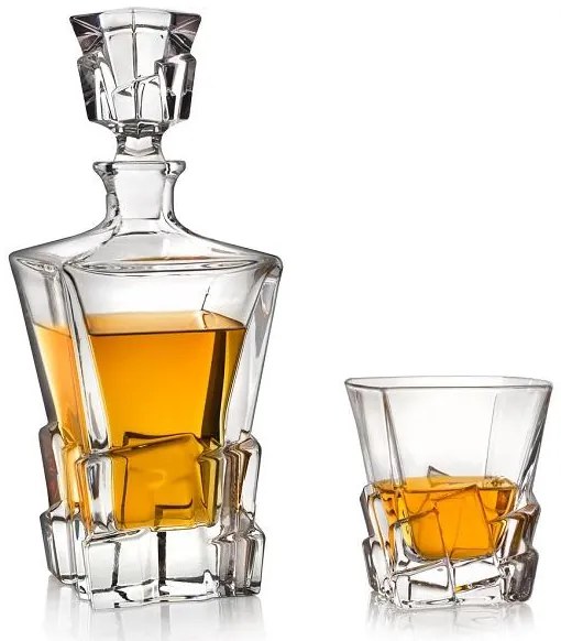 Bohemia Jihlava CRACK whisky set (1 + 6)