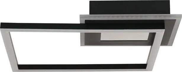 Searchlight 44250BK - LED stmievateľné stropné svietidlo QUADRATE LED/24W/230V 36x36 cm