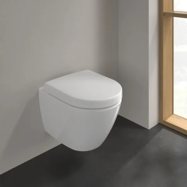 Villeroy & Boch 5606R0R1 - Závesné WC SUBWAY 2.0 keramika/biela