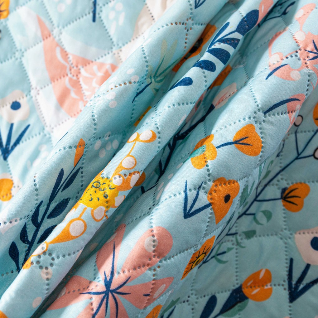 Prehoz na posteľ SPRING TWEET, farebný Rozmer: 220 x 240 cm