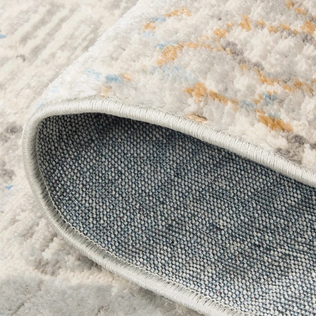 TA Koberec G513B BIELA/D_MODRÁ PORTLAND HIL Rozmer: 120x170 cm