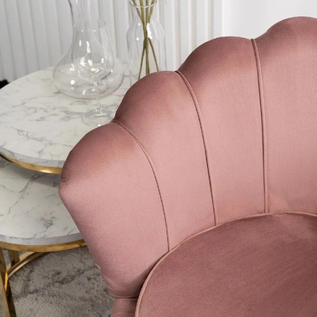 PROXIMA.store - Glamour kreslo ANGEL FARBA: čierna