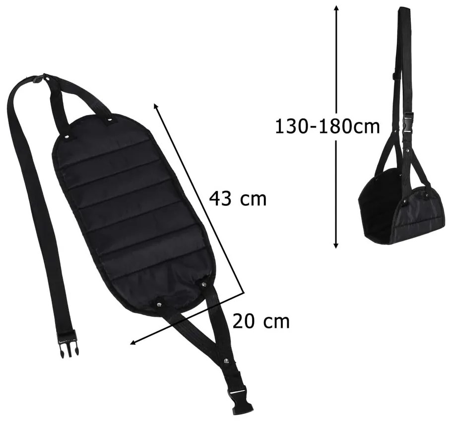 Závesná podnožka mini hojdacia sieť nohy cestovné cestovné podnožka