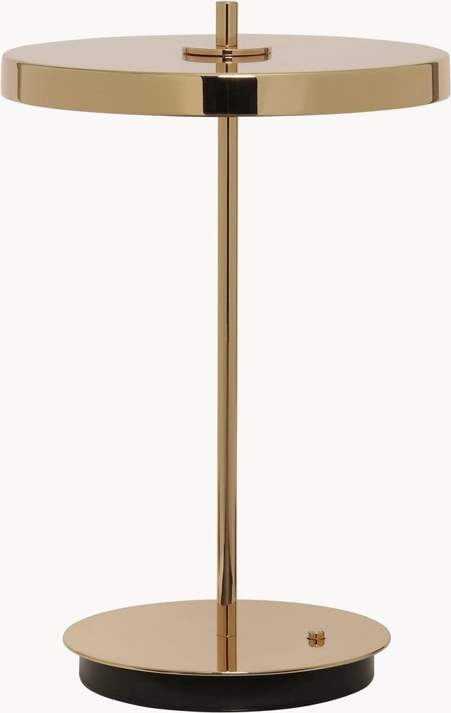 Malá prenosná stmievateľná stolová LED lampa Asteria